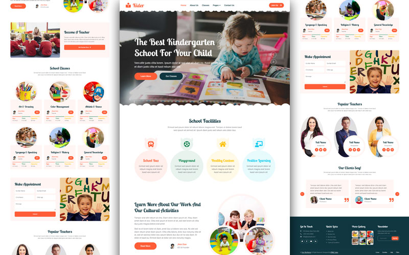 School Website Design